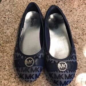 Michael Michael Kors Blue Flats
